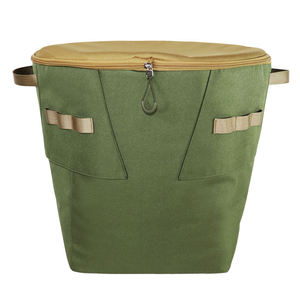 Lifestyle Cooler Bags 20L Oxford Fabric Zipper Closure Outdoor Use Green Foldable Insulated Cooler Bag - Product Image 6