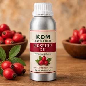 Aceite de Rosa Mosqueta 100% Puro Prensado en Frío para el Cuidado de la Piel, el Cabello y el Cuerpo - Antienvejecimiento, Nutritivo e Hidratante KDM Enterprises Haryana - Product Image 6