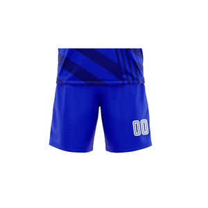 Custom Soccer Uniform 100% Polyester Quick Dry Breathable Jersey Shorts Set Heat-Transfer Printing for Unisex Adult Team - Product Image 4