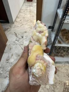 Premium Yellow Thomsonite | Natural <b>Crystal</b> <b>Cluster</b> for Home Decor & Collection - Product Image 4