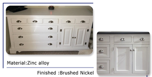 Armoire à tirer ORB de haute qualité 64mm 76mm Distance des trous Poignée en zinc pour armoire à tiroirs de meubles - Product Image 4