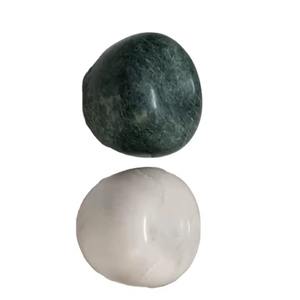 Presse-papiers décoratif de luxe moderne en marbre rond en forme de pomme pour la maison, le bureau et le salon - En promotion - Product Image 4