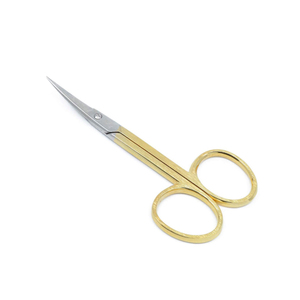Tijeras Profesionales para Cutículas Kaamir Instruments, Hoja Curva de Acero Inoxidable, para Cuidado de Uñas, Uso en Salón de Belleza, Precio Razonable - Product Image 1