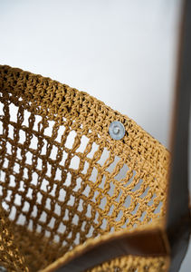 Sac à main en raphia tendance haute couture pour femme, idéal pour l'été et la plage, sac fourre-tout élégant, léger et durable, sacs en raphia fabriqués en Inde - Product Image 3