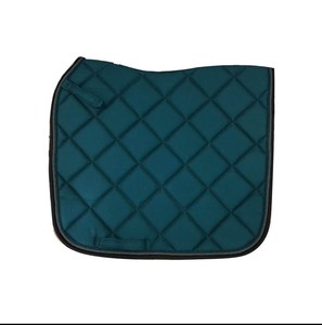 OEM Horse Saddle Pad Jumping riding <b>Blanket</b> Solid Color Custom made Design Matching Bonnet - Product Image 3