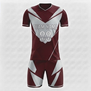 เครื่องแบบฟุตบอลเยาวชนเครื่องแบบฟุตบอลดีไซน์เสื้อฟุตบอลระบายอากาศได้ดีคุณภาพสูงสำหรับทีม - Product Image 1