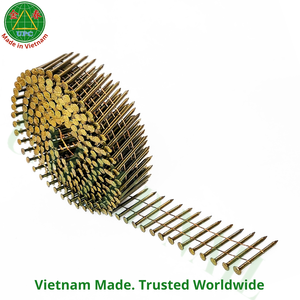Clavos en espiral de 15 grados, 1-3/4 pulgadas, 9000 unidades, punta de diamante de acero con vástago de anillo liso, para pistola de clavos a gas, precio competitivo, Vietnam - Product Image 5