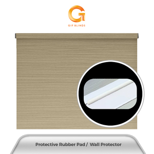 Mejor Proveedor de Persianas Enrollables Diseño Woody Marrón Suave GB83052 198x183cm Hogar Oficina Malasia Superventas B2B Control de Calidad OEM - Product Image 2