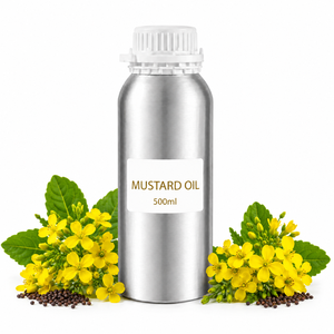 Huile de moutarde de qualité alimentaire AG Organica, pressée à froid, prix d'usine, pour usages multiples, OEM - Product Image 1