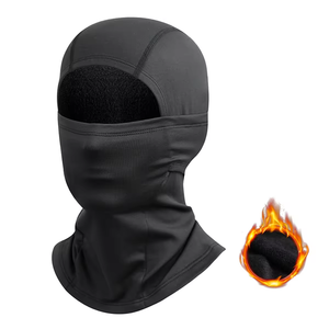 Balaclava de qualité supérieure, personnalisable avec logo, respirante, en polyester et soie de lait, balaclava unie de créateur, vente en gros - Product Image 4