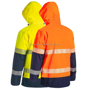Haute visibilité travail vente directe d'usine extérieur multi-poches veste sans manches gilet d'outillage personnalisable gilet de travail pratique - Product Image 6