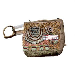 Colorful Indian Handmade Beaded Bag Luxury Ethnic Craft Durable Trendy Style Premium Eth <b>Crystal</b> Fashion Accessory Glass Bead - Product Image 2