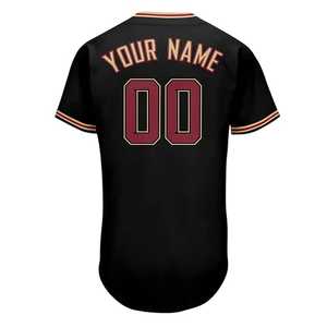 Top Quality Polyester Sublimation Baseball Uniforms Customized Logo for Team Wholesale Quick Dry Short Sleeve Softball Uniform - Product Image 4
