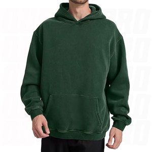 Sudaderas con capucha extragrandes a juego para parejas, sudaderas de algodón grueso para hombre, estilo vintage, lavado ácido, cómodas sudaderas con capucha para hombre - Product Image 3