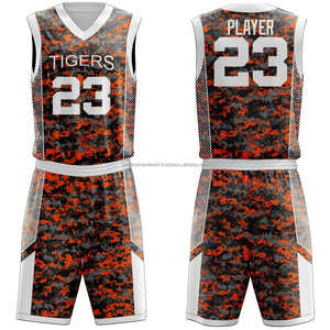 Custom Breathable Plus Size Basketball Uniform Jersey with <b>Shorts</b> Team Wears Set-High Quality Custom Logo - Product Image 1