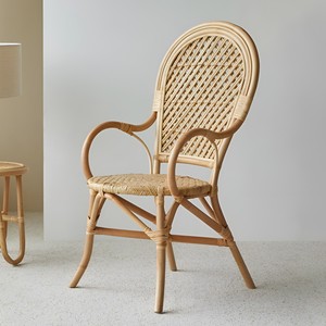 Wholesale <b>chairs</b> for events parties decorative natural rattan accent dining <b>chair</b> cheapest price - Product Image 2