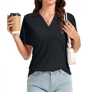 Camisetas Casuales de Verano para Mujer, Diseño Personalizado de Buena Calidad, Tejido de Punto Transpirable, Color Personalizado - Product Image 5