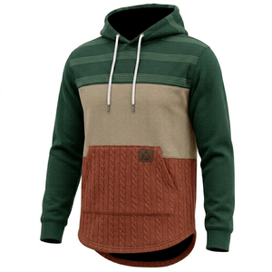 Hoodie en coton premium pour la tonte des moutons, coupe longue, vêtement de travail, tissu confortable et respirant, coutures robustes pour une utilisation à long terme - Product Image 1