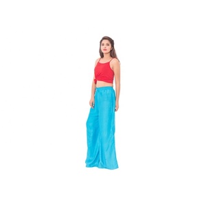 Pantalon Harem Plissé Femme Taille Haute Ample Jambe Large en Rayonne pour l'Été – Meilleures Ventes, Toutes Tailles - Product Image 4