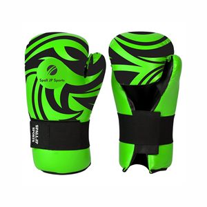 Gants semi-contact en gros avec rembourrage en mousse durable pour le Taekwondo, le Karaté et les arts martiaux – Gants semi-partial pour le sparring - Product Image 4