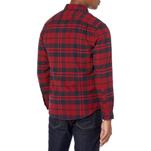 Camisa de franela transpirable de secado rápido para hombre, camisa a cuadros cálida con botones para trabajo al aire libre, senderismo, camping y uso diario. - Product Image 2