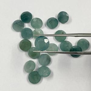 Piedra preciosa calibrada de corte redondo facetado de grandidierita Natural de 10mm de alta calidad de anillo pulsera joyería lista para enviar - Product Image 4