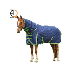 Horse Riding Turnout Blankets in Breathable Nylon Fabric & Polyester Ripstop Custom Colors Horse Rugs & Coolers - Product Image 3