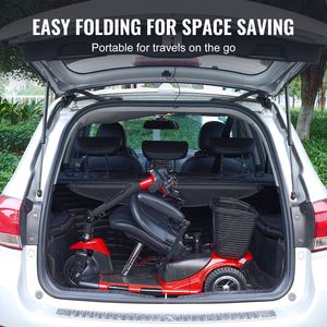 Scooter de Movilidad Plegable de 3 Ruedas de Alta Resistencia para Adultos y Personas Mayores, Scooter Eléctrico para Discapacitados con Alcance de 12 Millas - Product Image 3