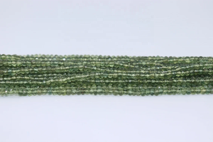 Perles facettées rondes en apatite verte naturelle AAA, 4 mm, 13 pouces, pierres précieuses en vrac pour la création de bijoux à prix de gros - Product Image 6