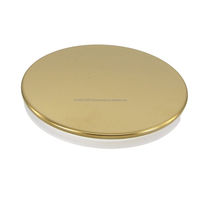 Sous-verres en laiton poli de haute qualité, écologiques, faits à la main, avec logo personnalisé - Décoration d'intérieur en gros en provenance d'Inde