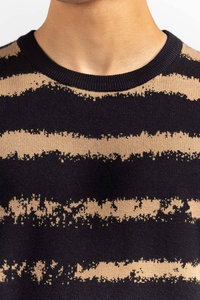 Suéter de Punto para Hombre, 100% Algodón, de Alta Calidad, Transpirable, Antiencogimiento, Antipilling, Diseño de Color Personalizable, para Invierno - Product Image 3