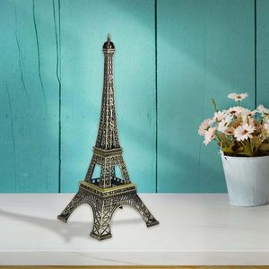 Modelo en Miniatura de la Torre Burj Khalifa de Dubái, Recuerdo Decorativo con Acabado Antiguo para Decoración de Mesa en Hogar u Oficina - Product Image 5