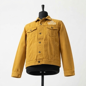 Veste en jean de haute qualité, respirante, séchage rapide, personnalisable, style streetwear hiver, col montant, logo frontal - Product Image 6