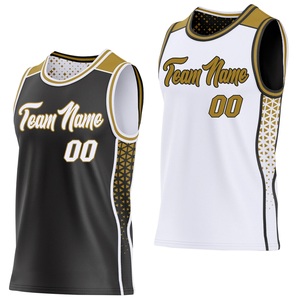 Uniforme de basket-ball réversible Elite, sublimation personnalisée, maillot et short d'équipe en maille polyester 260 GSM, étiquette privée OEM ODM - Product Image 1