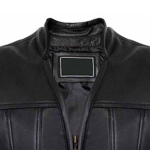 Chaleco de Cuero para Hombre Hecho en Fábrica a Precio Competitivo, Personaliza tu Propio Logotipo, Chaleco de Cuero Profesional de Primera Calidad, Cantidad al por Mayor - Product Image 4