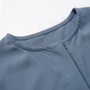 Robe musulmane modeste pour femmes, vente en gros, abaya brillante à manches chauve-souris pour l'été, vêtements traditionnels, grande taille, couleur personnalisée - Product Image 4