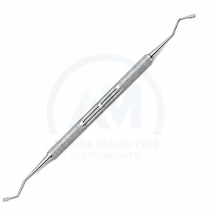 Al Mida Healthcare Manual Dual Tip Dental Surgical <b>Instrument</b> Stainless Steel Handle CE Certified Class I Hospital Clinic Use - Product Image 3