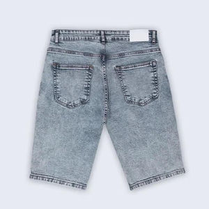 Shorts en jean pour hommes à prix raisonnable, mode masculine, logo personnalisé, coupe slim, meilleure qualité supérieure, respirants, pour l'été. - Product Image 2