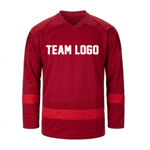 New Premium Quality <b>Ice</b> Hockey Jersey Custom Color & Logo 100% Cotton OEM Service Wholesale Price - Product Image 2