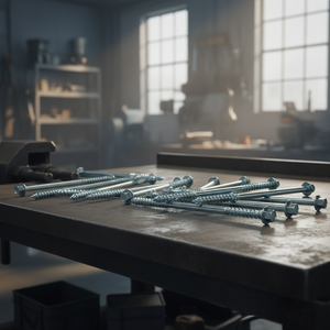 Tornillos de Cabeza Hexagonal de Acero al Carbono Galvanizado en Zinc Clase 4.8 y 6.8, Rosca Parcial, Métricos-Incienso, Estándar DIN/ANSI, PDC, M6-M12 - Product Image 1