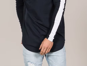 T-shirt décontracté à col rond en coton pour homme, personnalisé, doux, respirant, grande taille, pour l'entraînement quotidien - Product Image 3