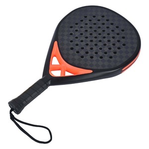 Fabricant professionnel de raquettes de padel, raquette de padel en fibre de carbone 3K 12K 18K de forme hybride personnalisée - Product Image 4