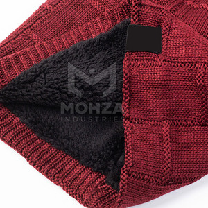 Design Your Own Style High Quality Customizable Jacquard Beanie <b>Hats</b> Unisex Adjustable Image Style Common Cotton/<b>Wool</b> Made - Product Image 6