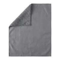 Serviettes en chamois en gros, serviettes de nettoyage en microfibre chamois double couche, idéales pour le detailing automobile.