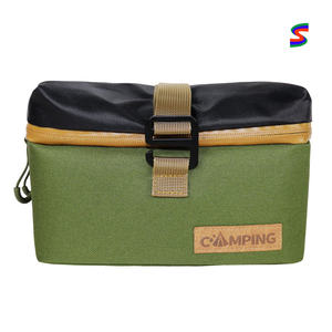 Casual Camping Handbag Durable Polyester Insulation Water Resistant Eco-Friendly Custom Reusable Adjustable Insulated cooler Bag - Product Image 2