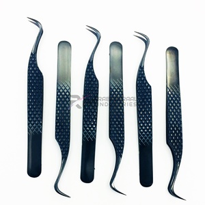 Pince à épiler en acier inoxydable pointue de haute qualité RMI, très vendue, pour extensions de cils - Product Image 5