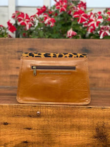 Nouveau Style occidental imprimé Animal fourrure cuir sacs à bandoulière de haute qualité à la mode véritable fourrure animale cuir fronde côté sacs à main - Product Image 5