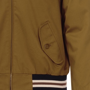 Veste universitaire bleu roi pour homme avec accents blancs, col rabattu, vêtement d'extérieur décontracté, coupe régulière, en polyester - Product Image 3