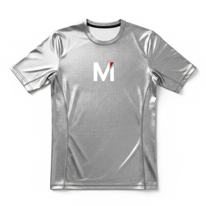 Technical Sublimated Compression Shirt Ventilated Back Panel Running Gear Quick Dry Athletic Training Compression - Product Image 1