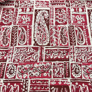 Floral Hand Block Print Eco-Friendly Cotton V-neck 3/4 Sleeve Lace Handmade Ruffle Hem Mini <b>Dress</b> Kyra <b>Style</b> Chinoiserie Formal - Product Image 4